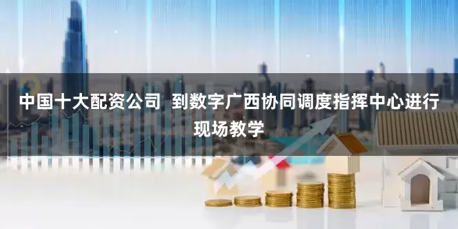 中国十大配资公司  到数字广西协同调度指挥中心进行现场教学